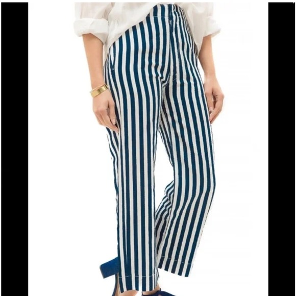 MOTHER The Cinch Greaser trouser in Sea Daze - Picture 3 of 10